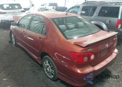 2005 Toyota Corolla Ce/Le/S из США, поврежденный, VIN 2T1BR32E15C425829